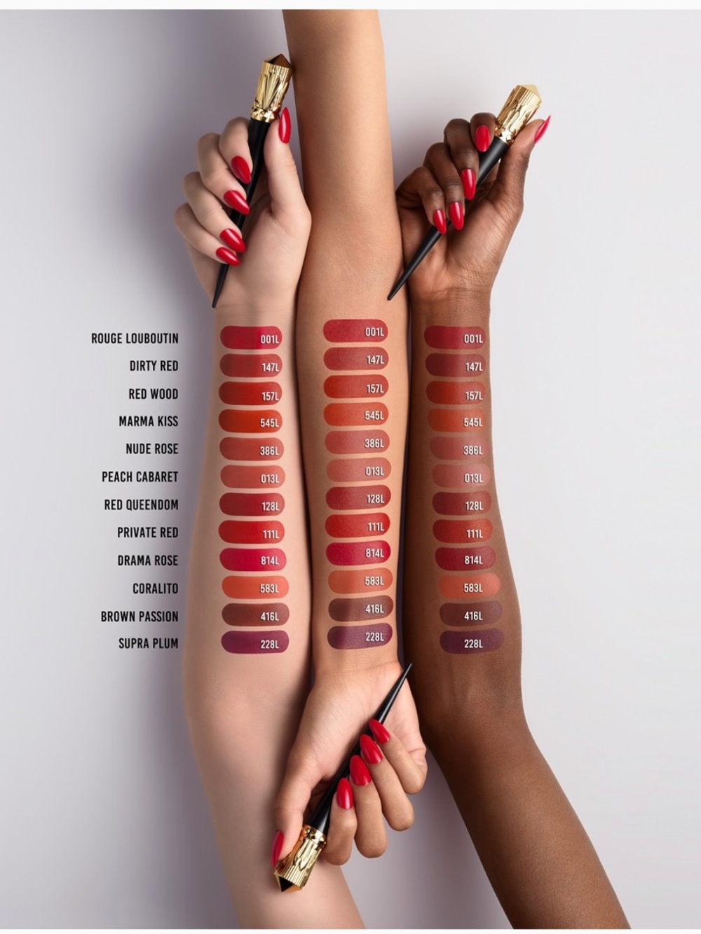 Christian Louboutin Rouge Stiletto Lumi Matte-Red Queendom 128L - Picture 6 of 6